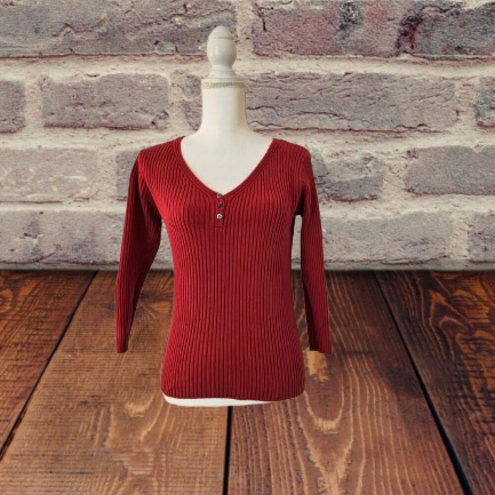 J.CREW WOMEN PULLOVER LONG SLEEVE SWEATER TOP - SIZE SMALL